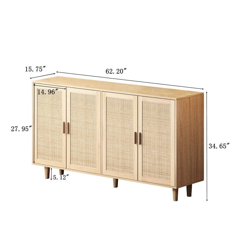 Coffre décoratif fonctionnel de 62,26 po - Spacieux, pour chambre à coucher / salon / bureau, rangement de panneau de particules élégant facile à installer avec construction, grande capacité, chambre à coucher, salon, bureau, installation