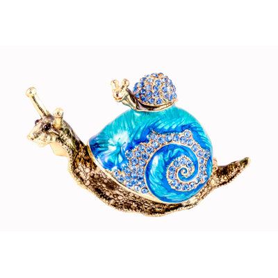 Snail Metal Decorative Box