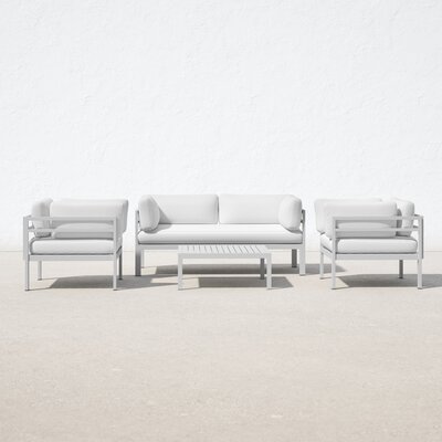 Ramsey 4 Piece Sofa Seating Group with Cushions -  AllModern, 66DD39C7F0194A598EDF84582D74709D