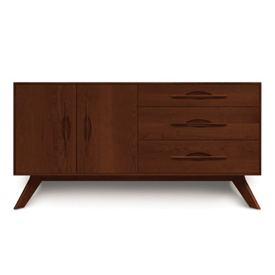 Audrey 66.13'' Solid Wood Sideboard