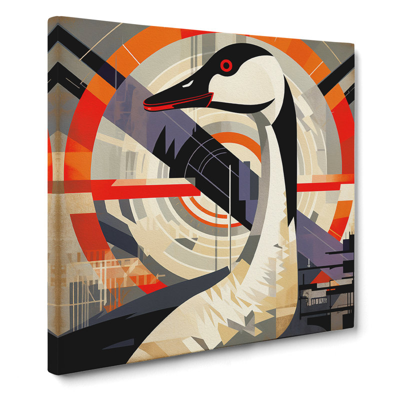 Goose Constructivism - No Frame Print, 50cm H x 50cm W x 3cm D
