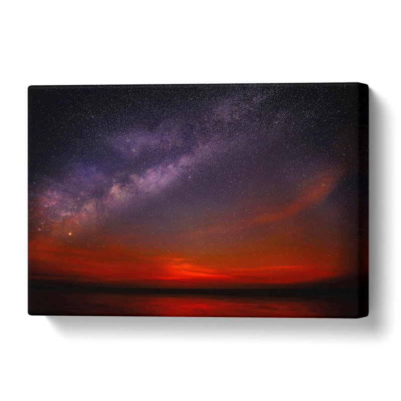 Beauty Of The Milky Way - Wrapped Canvas Print, 50 cm H x 76 cm W