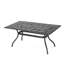 68" Rectangle Patio Table In Copper, Aluminium Crafted Design Copper Cast Aluminum Dining