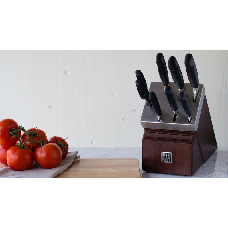 Zwilling Four Star 8-piece Self-Sharpening Block Set