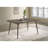 Perkins Dark Brown Rectangular Wood Dining Table
