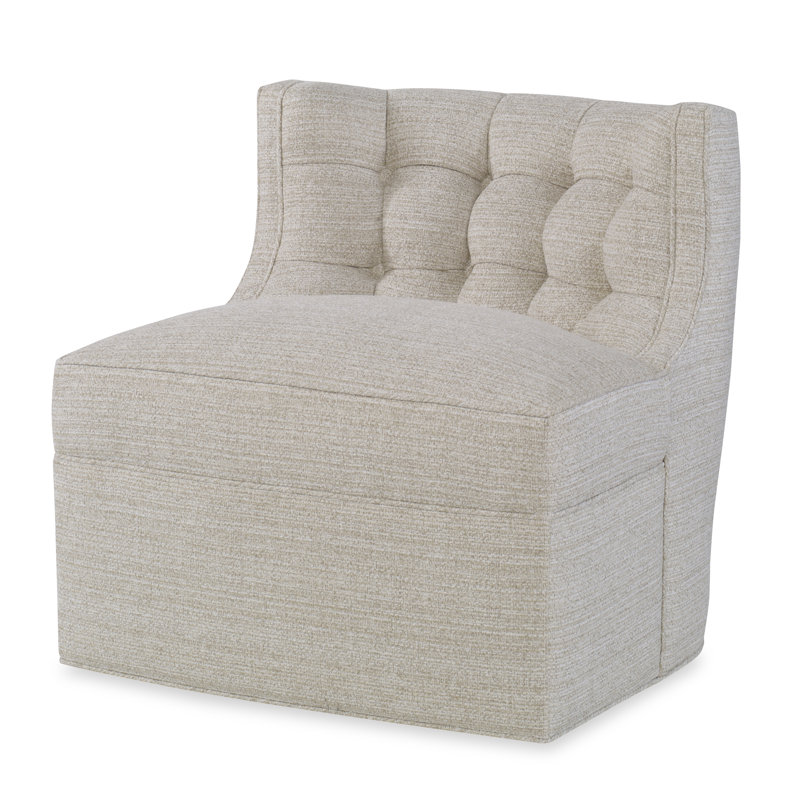 Fauteuil papillon social - pivotant, Mélange de polyester ébène Margaret