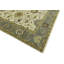 Tapis oriental crème crème à motif floral Osh Chobi 10 x 10 fait à la main Peshawar-107917388
