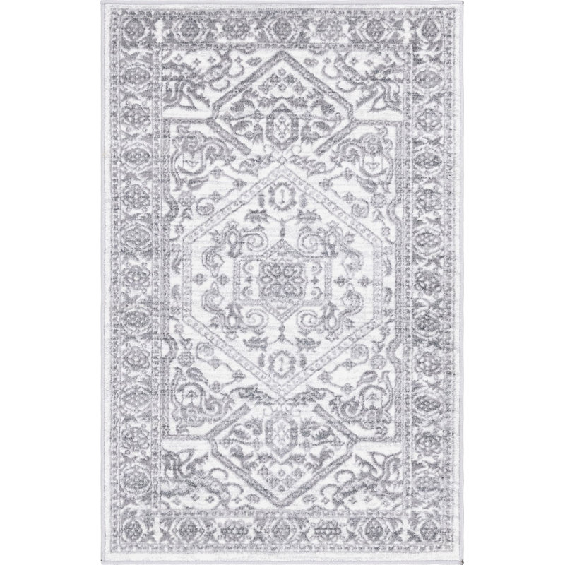 Oriental Indoor Rug, Rectangle 3'3" x 5'3"