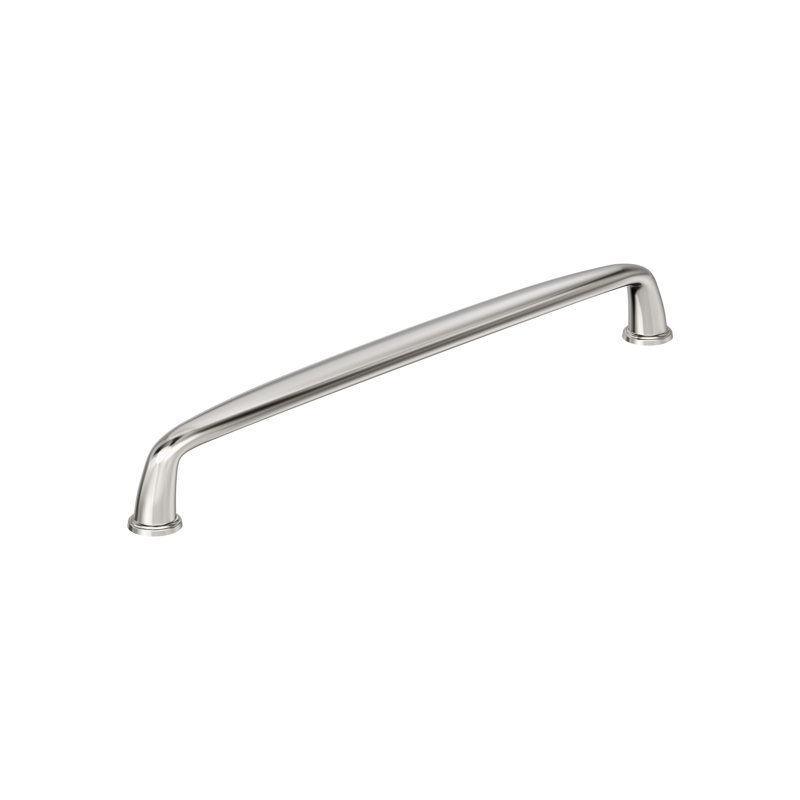 Poignée barre Kane, Nickel poli, 8 13/16"