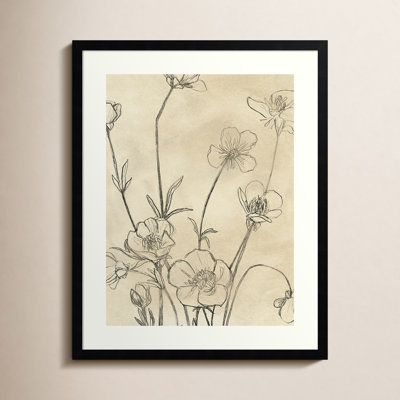 Vintage Wildflowers I by June Erica Vess