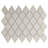Handmade 9.53 in. x 10.83 in. Geometric Glossy Porcelain Mosaic Wall and Floor Tile-36932239