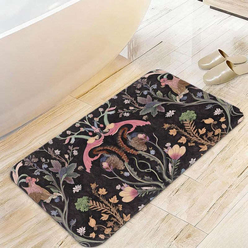 Multicolore tapis de bain foncé 20 "x 32" pour salle de bain