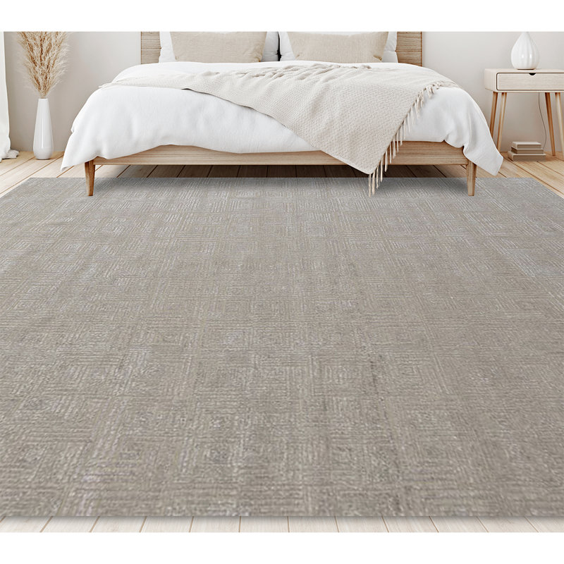 Geometric Indoor Rug, Rectangle 9' x 12'