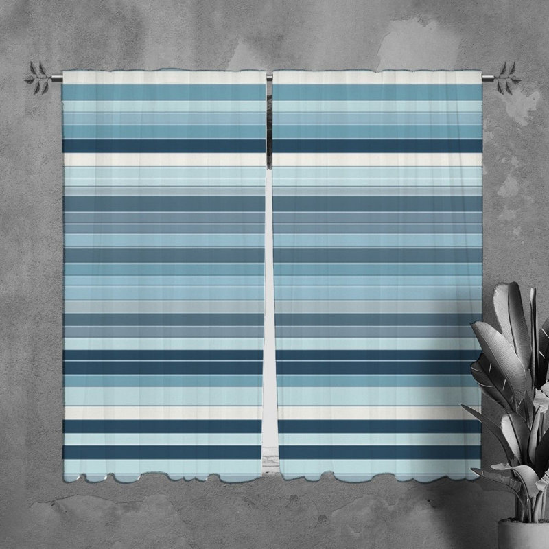 Paire de rideaux obscurcissant en polyester Tionne, L 20 po x L 61 po