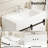 Farmhouse Bathroom Vanity with Sink, Bathroom Vanity Cabinet with 3 Drawers & Sliding Barn Door, Small Bath Storage Vanity Sink Set with Metal Handles-112246280