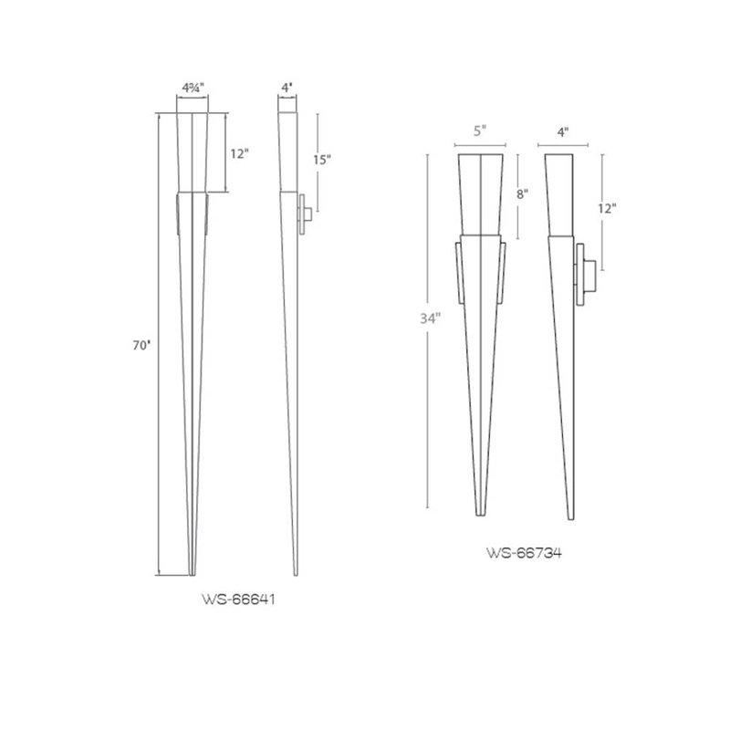 Elessar 1 - Light LED Wallchiere