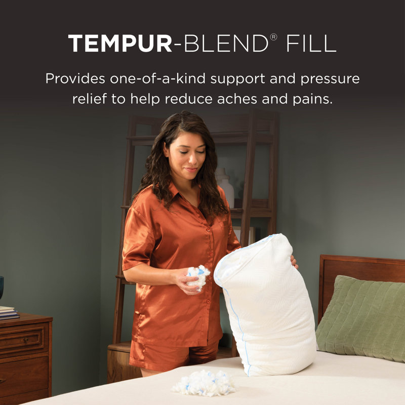 Tempur-Cloud Adjustable Pillow, Queen, Single