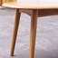 Banc de salle à manger et de chêne en bois - demi-rond, salon spacieux, confortable