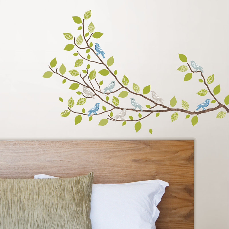 Plants & Flowers Non-Wall Damaging Wall Decal