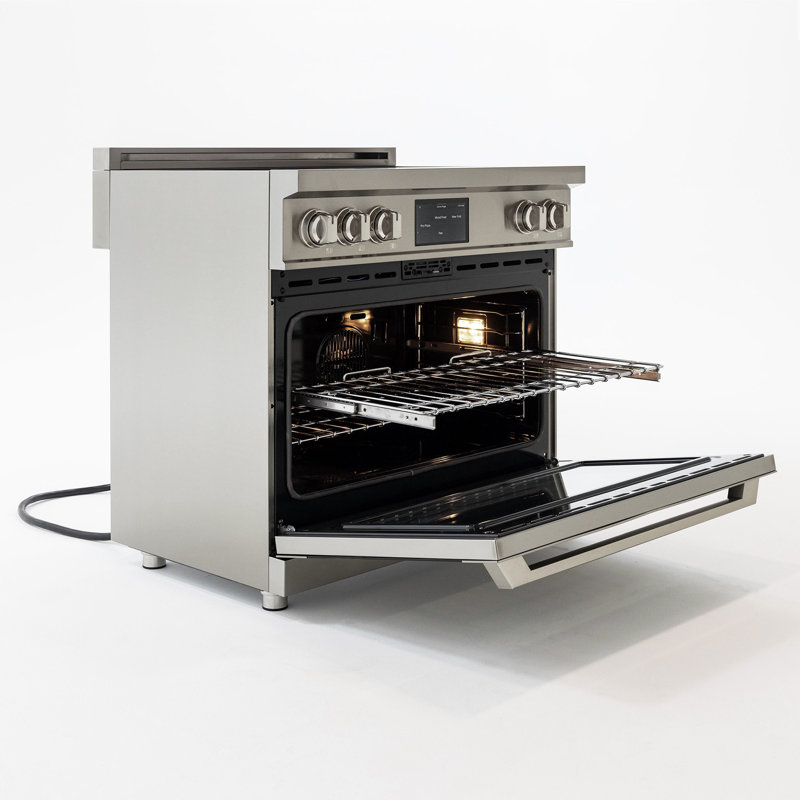 36 Inch Luxury Series Induction Range, VEGA Edition, Noir Or