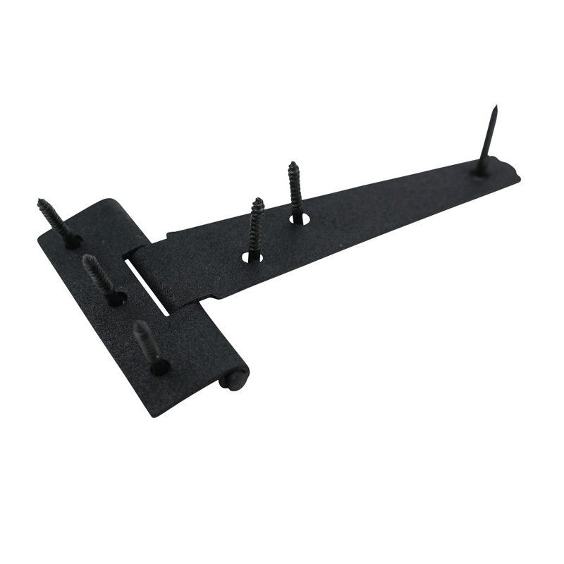 Charnière de porte simple à fixation en surface h 2,88 po x l 5 po