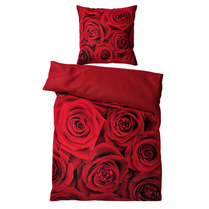 Cotton Floral Duvet Cover Set with Pillowcases Included
