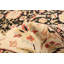 Tapis en laine beige 9 pi 1 po x 12 pi 4 po "one-of-kind" à la main-noué la 2010 Wikhard