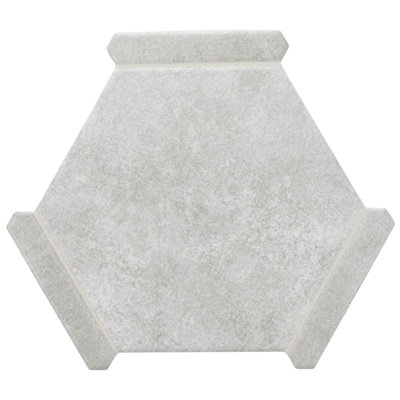 Greyscale 9-in. x 10-in. Concrete Look Matte Porcelain Floor & Wall Tile (8.07 sq.ft/Case)