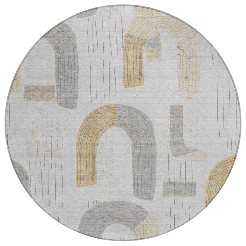 Tapis rond 8 po