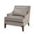 Polyester gris clair