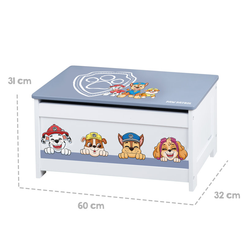 Paw Patrol Roba Toy Storage Bench