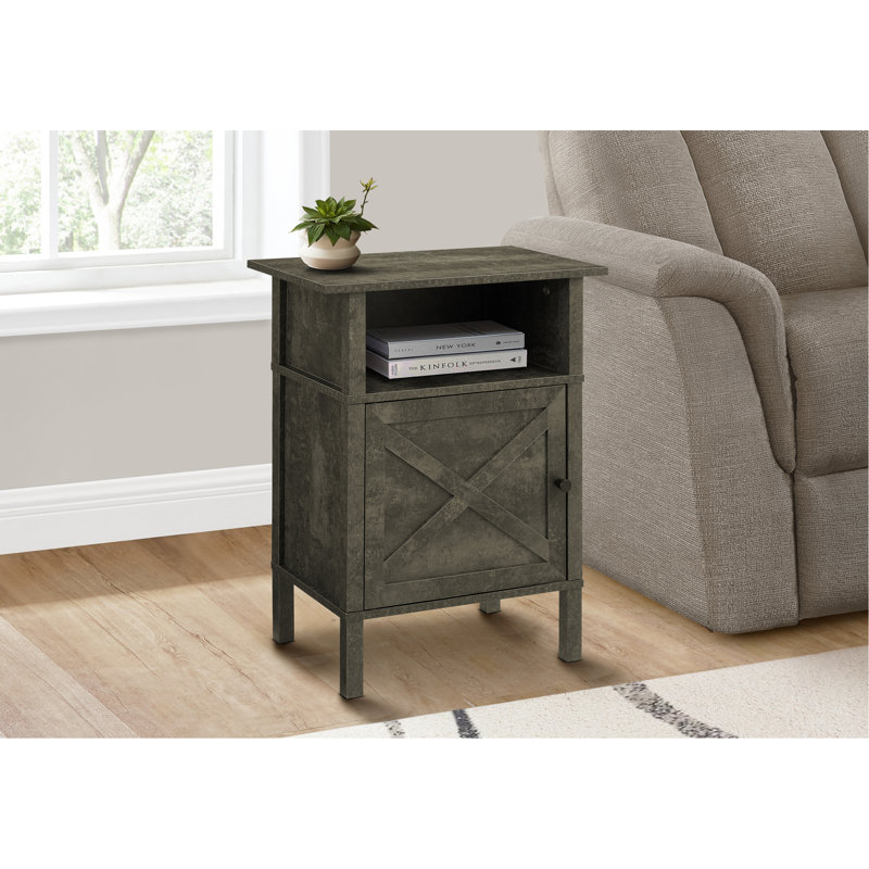 Table d'appoint, table d'appoint, bout, salon, petit, rangement, transitionnel, Black