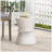 Outdoor Lightweight Concrete Side Table