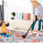 Area Rug 2'6''x10' Cream Washable, Low-pile Non-slip For Living Room, Bedroom, Kitchen, Dining Room Washable Rug, Tear