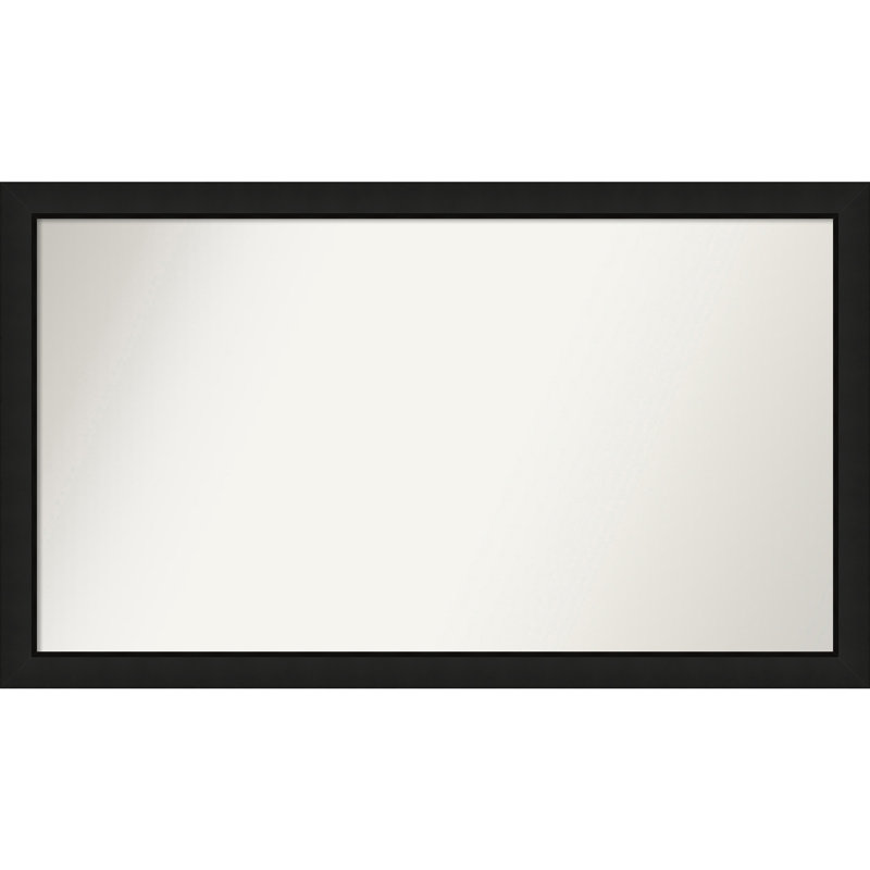 Phil Solid Wood Wall Mirror, Rectangle, 25.25" x 43.25"