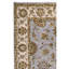 Tapis gris / beige / olive noué à la main de haute qualité