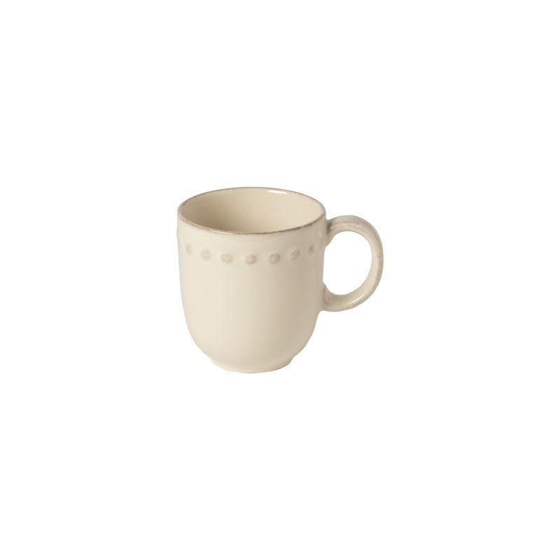 Pearl Stoneware Coffee Mug, Nacar