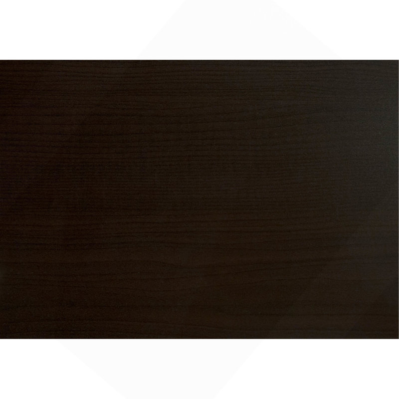 Home Office Computer Desk, Espresso/Gold