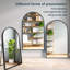 Grand miroir de plancher arqué pleine longueur-1095442286-1095442276