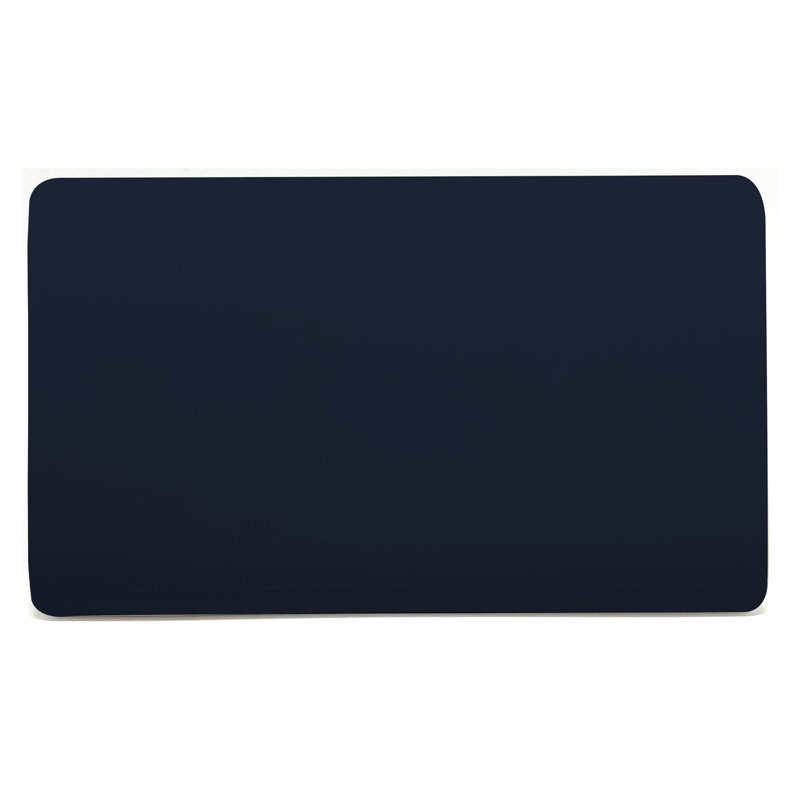 Trendi Switch Double Blanking Plate, Navy