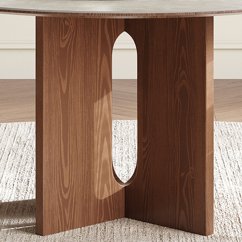 Ensemble de table de salle à manger simple de style rétro français, H 29,53 po x L 47,24 po x l 47,24 po