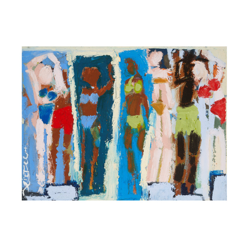 Art sur toile Erin Mcgee Ferrell, H 35 po x l 47 po x P 2 po