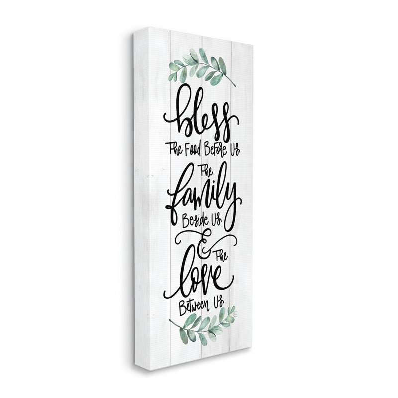 "Bless this Family", tableau de phrase de cuisine par Fearful Made Creations, H 24 po x l 10 po x P 1,5 po