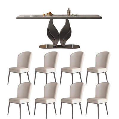Modern simple light luxury dining table sets