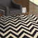 Sanyla Cambridge Hand Tufted Wool Chevron Rug