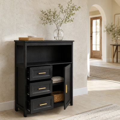 Buffet moderne avec 3 tiroirs et 1 porte