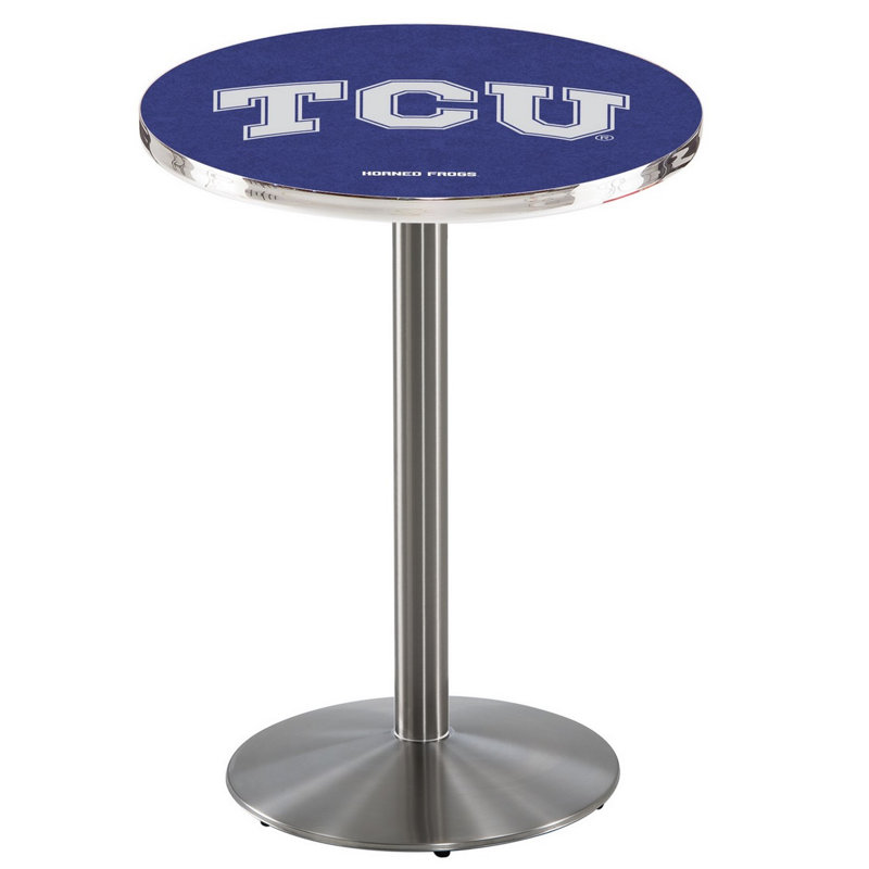Table bistro NCAA 36 ", Acier inoxydable, Université de Cincinnati
