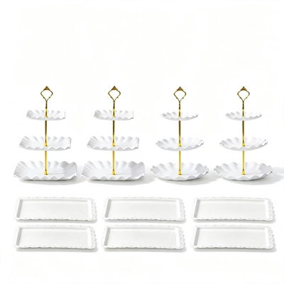 Three-Tier Dessert Display Stand