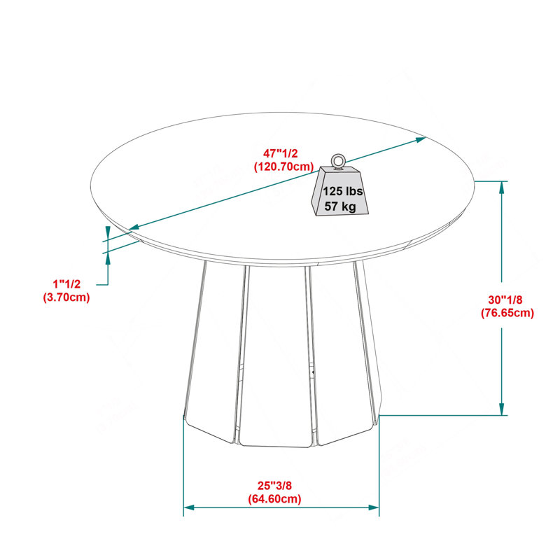 Table de salle à manger Modern