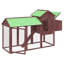 Waltham Chicken Coop with Chicken Run-634922006